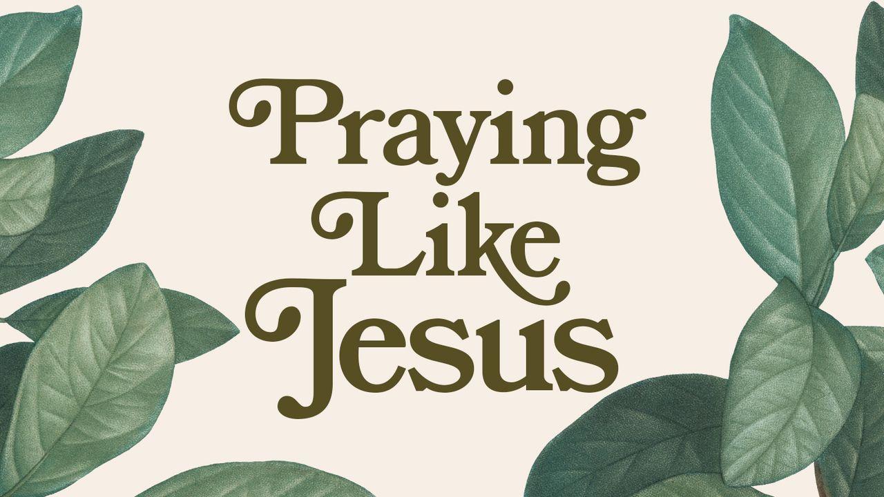 Praying Like Jesus