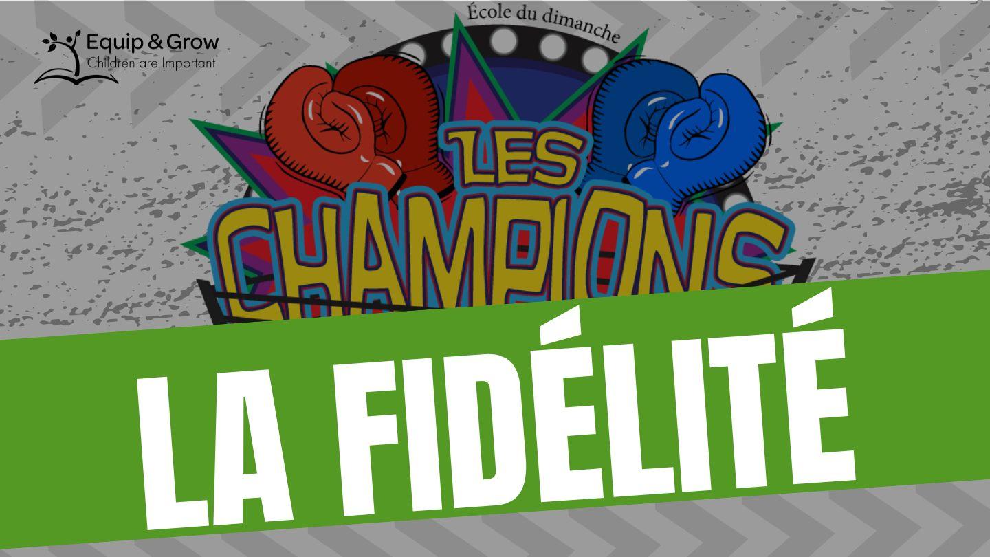 La fidélité, fruit de l'Esprit