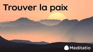Trouver la paix Jean 14:23-24 Parole de Vie 2017