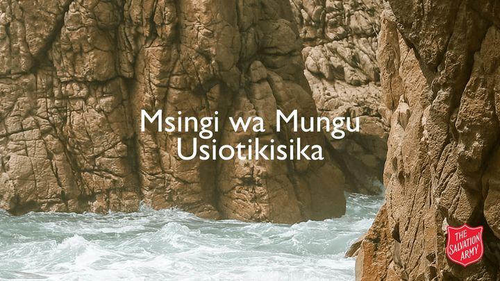 Msingi Wa Mungu Usiotikisika