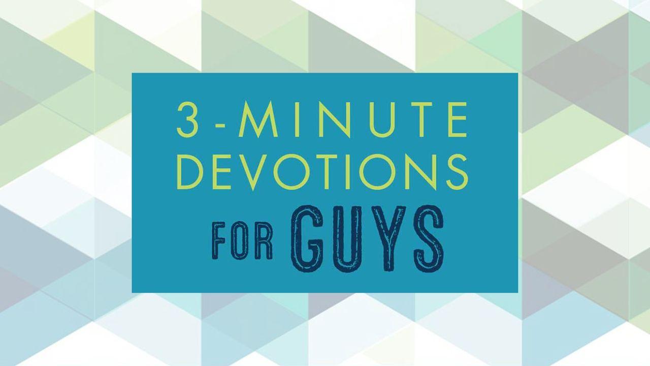 3-Minute Devotions for Teen Guys
