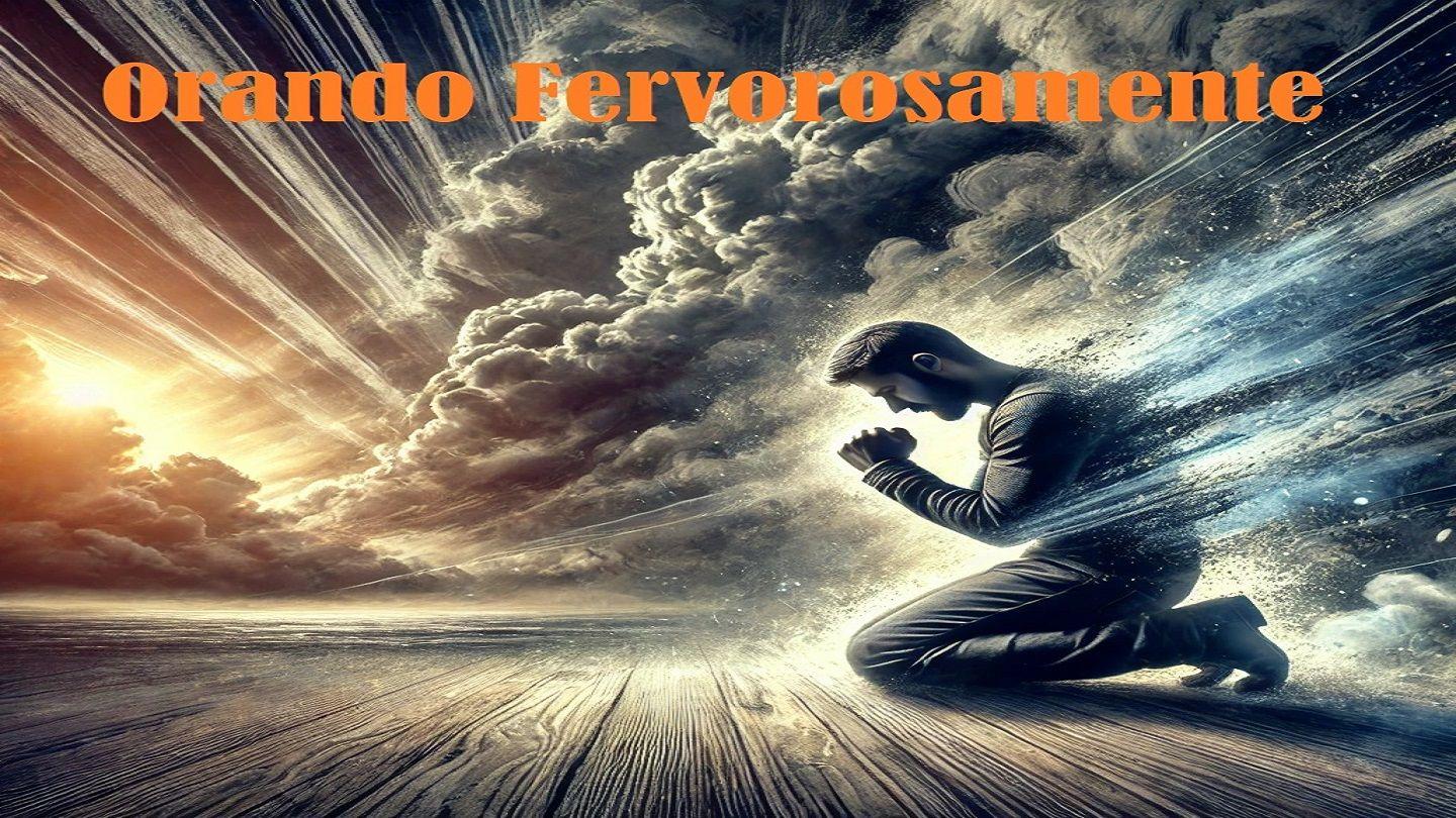 Orando Fervorosamente Luk 22:44 Tifal