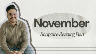 Daily Bible Reading Plan With Christian Mael (November)