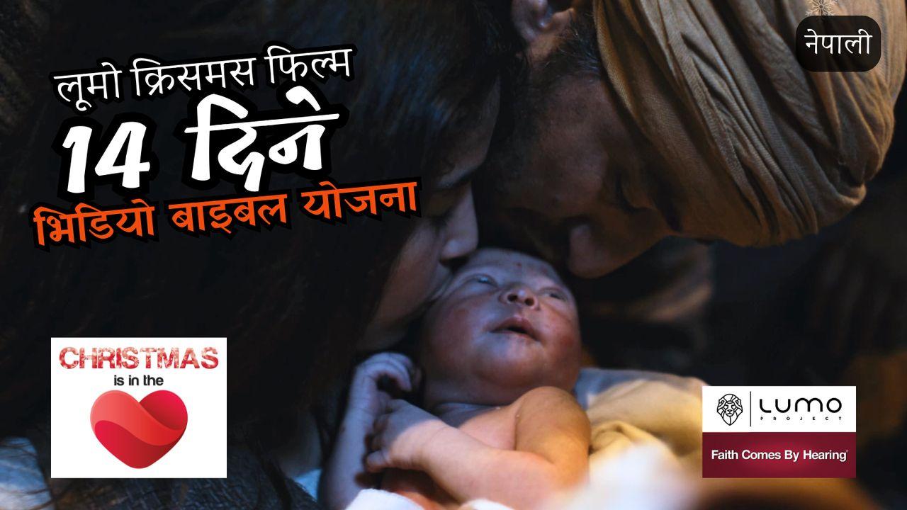 क्रिसमस तपाईंको हृदयमा छ - 14 दिने भिडियो योजना