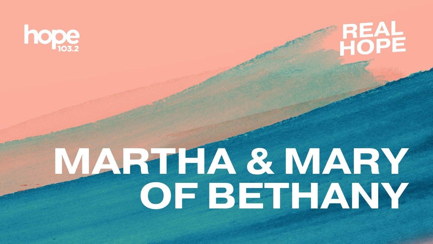 Martha & Mary of Bethany John 12:1-9 New International Version (Anglicised)