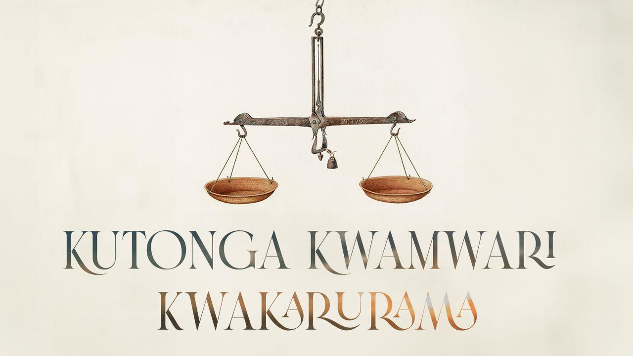 Kutonga KwaMwari kwakarurama