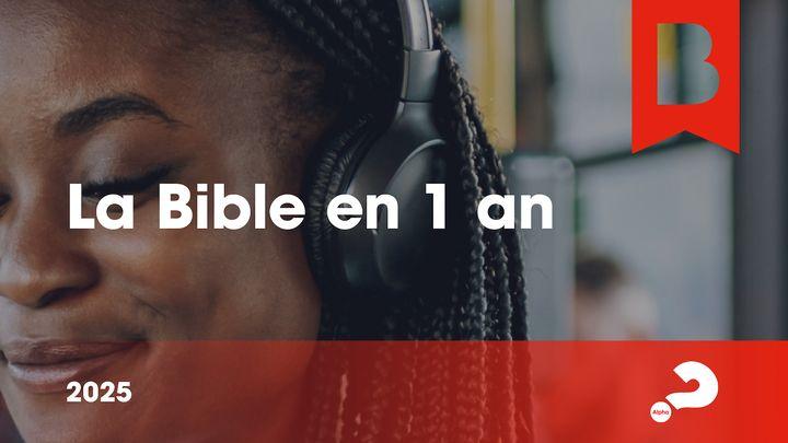 La Bible en 1 an 2025