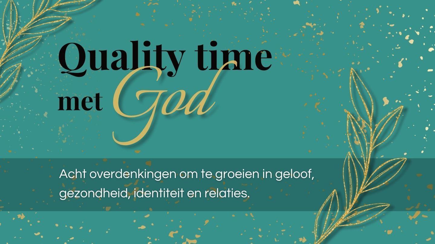 Quality time met God Romeinen 12:10-13 Herziene Statenvertaling