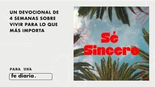 Sé Sincero