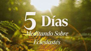 5 Días Meditando en Eclesiastés Eclesiastés 5:4-6 Reina Valera Contemporánea