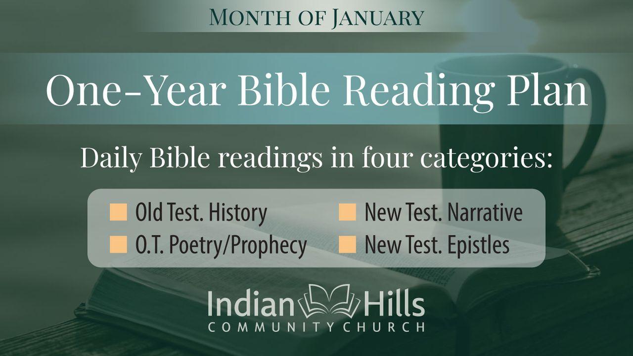 IHCC Daily Bible Reading Plan - January