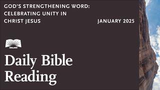 Daily Bible Reading - January 2025, God’s Strengthening Word: Celebrating Unity in Christ Jesus 歌羅西書 2:1-4 新標點和合本, 神版