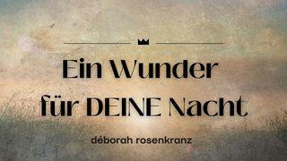 Ein Wunder für DEINE Nacht 2. Korinther 10:3-4 Neue Genfer Übersetzung