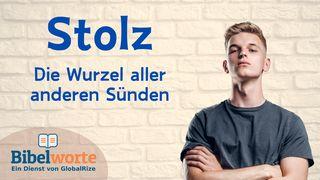 Stolz. Die Wurzel aller anderen Sünden 1. Samuel 18:8-11 Die Bibel (Schlachter 2000)