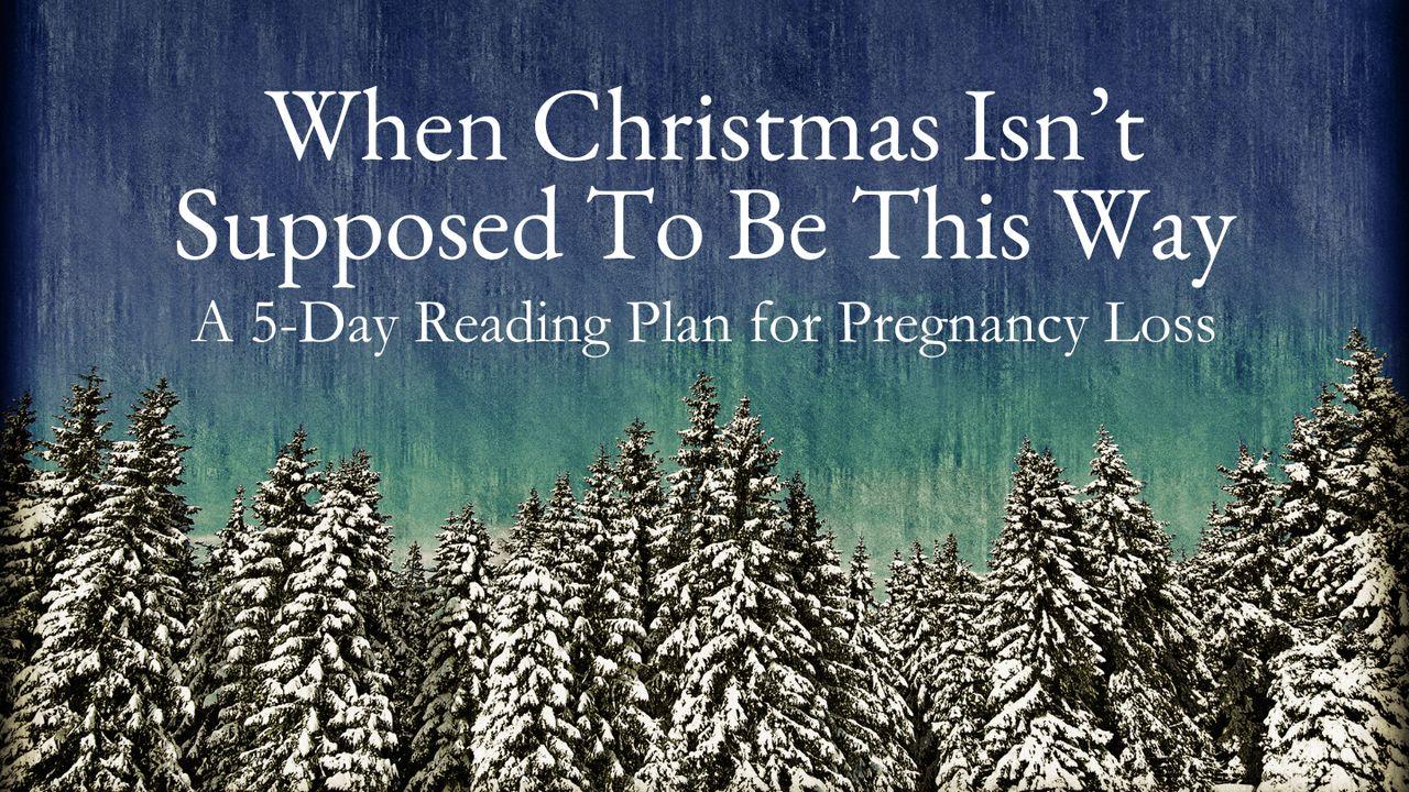When Christmas Isn’t Supposed to Be This Way: A 5-Day Reading Plan for Pregnancy Loss