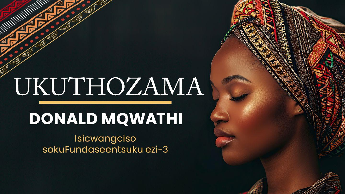 Ukuthozama Eyokuqala ka‐Samyali 16:7 Incwadi Yeziba̔lo Ezingcwele 1864, 1902 (Xhosa Appleyard)
