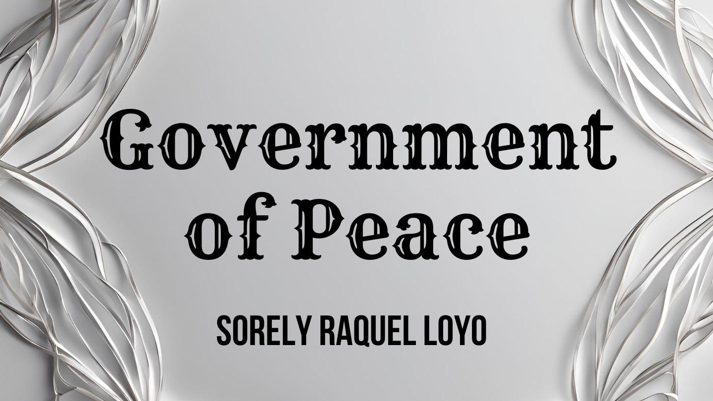 Government of Peace Psalm 46:7 King James Version