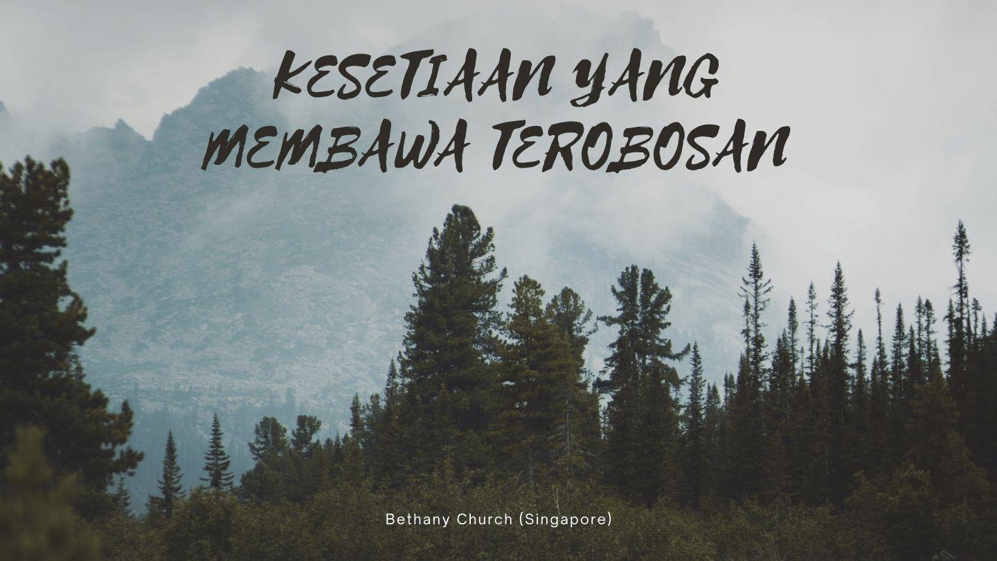 Kesetiaan Yang Membawa Terobosan Genesis 26:22 New Revised Standard Version Catholic Interconfessional