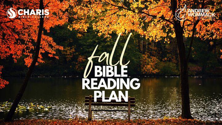 Charis Bible College Fall Bible Reading Plan