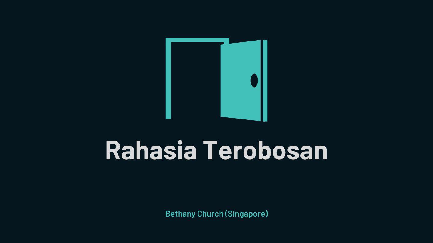 Rahasia Terobosan Sawmus 20:7 Uhokri Gahegbetawni Nukune akak Sawmus