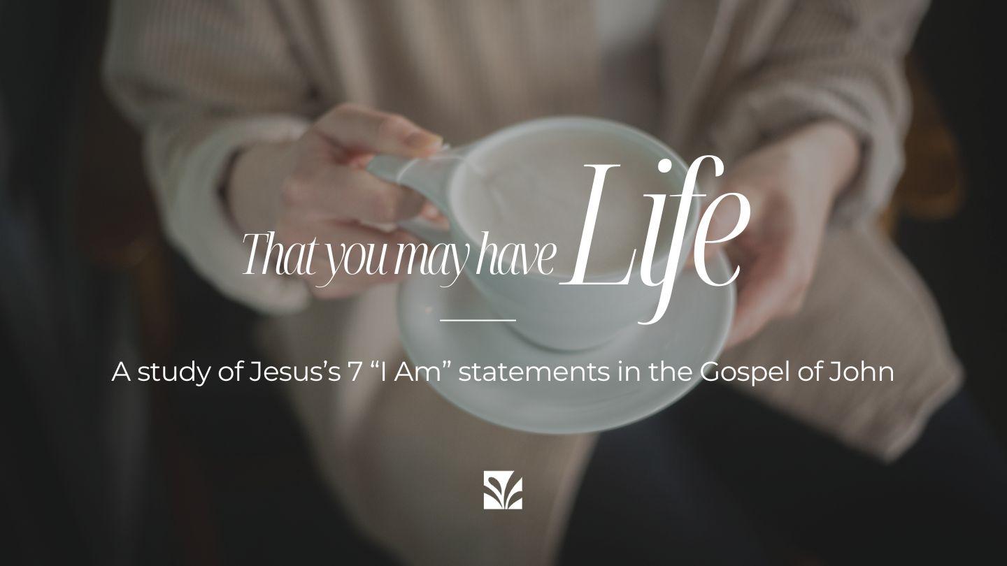 That You May Have Life: A Study of Jesus's 7 "I AM" Statements in the Gospel of John