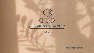 ¿De Quién Es Esa Voz? OKHUCHIAKA 3:17 EBAIBO INZIENUKHU