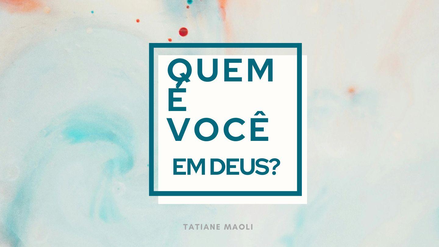 Quem é Você Em Deus? Atos 8:29 Nova Tradução na Linguagem de Hoje