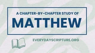 Matthew | Reading Plan + Study Questions