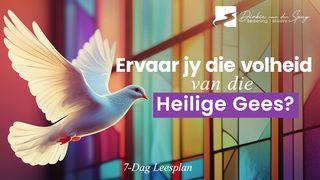 Ervaar jy die volheid van die Heilige Gees? FILIPPENSE 2:13 Afrikaans 1983