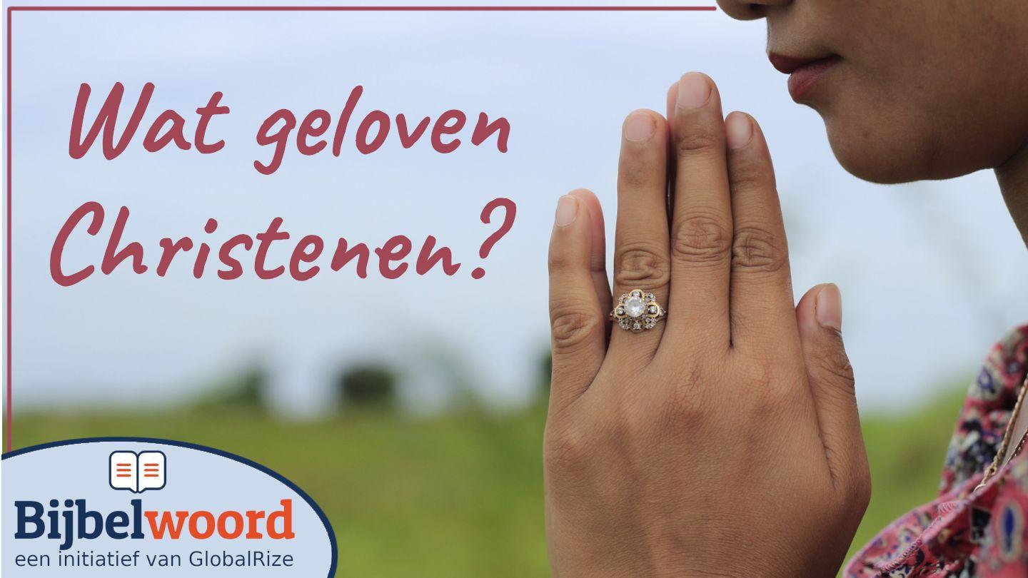 Wat geloven christenen? Matthew 1:20 Muklom