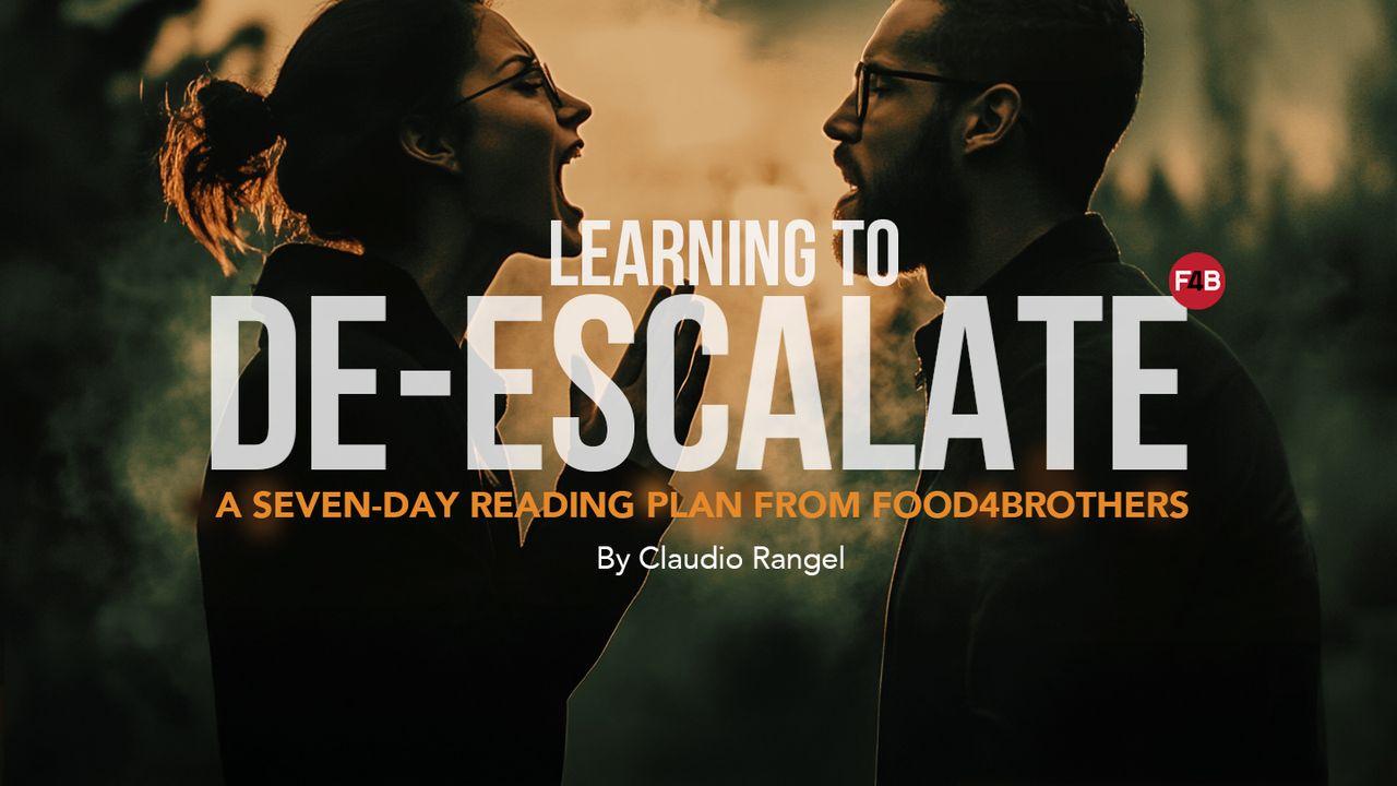 Learning to De-Escalate