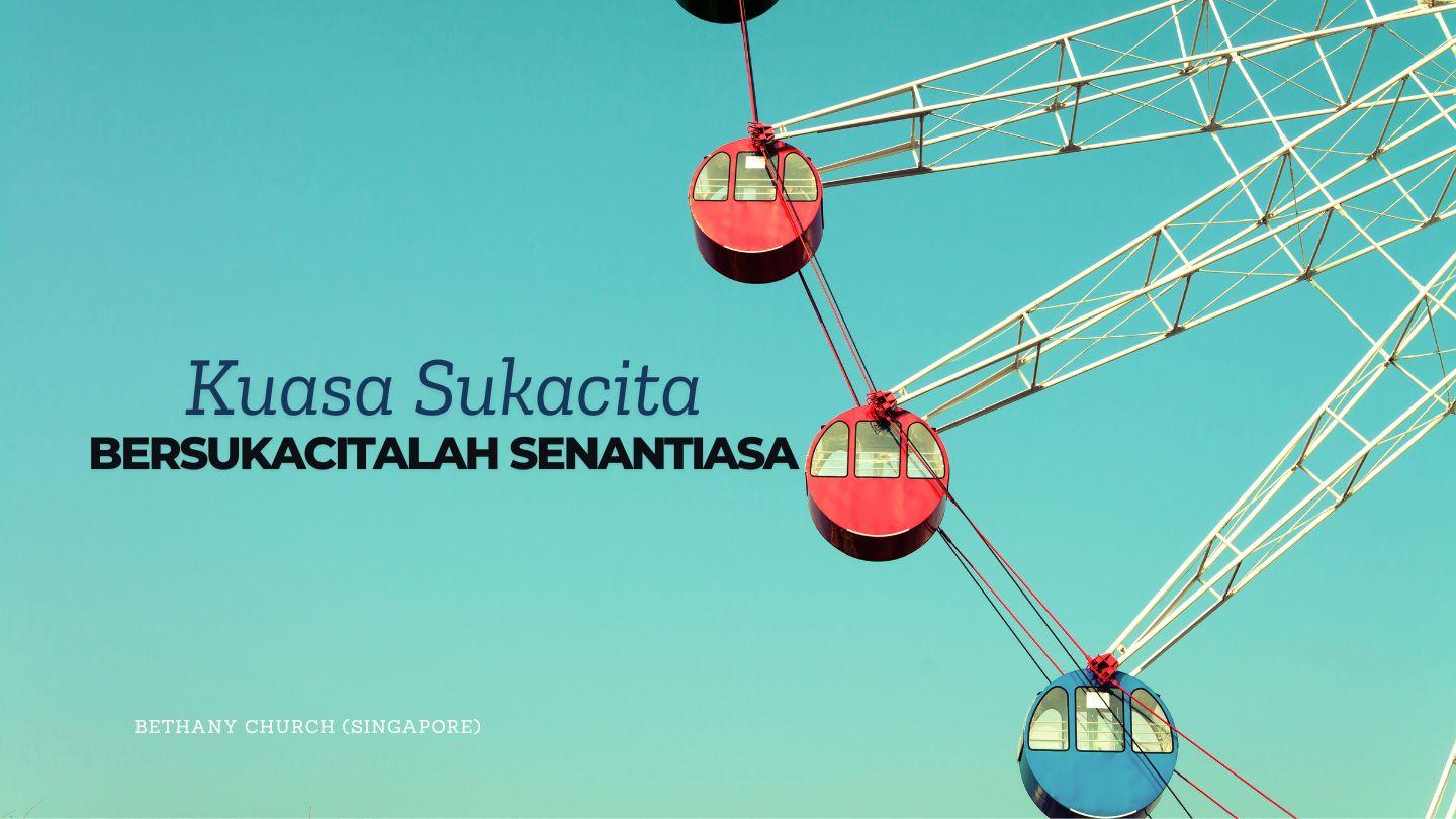 Kuasa Sukacita Filipi 4:8-13 Firman Allah Yang Hidup