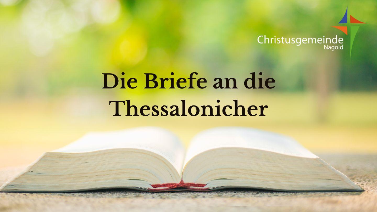 Die Briefe an die Thessalonicher 2. Thessalonicher 3:8-18 Hoffnung für alle