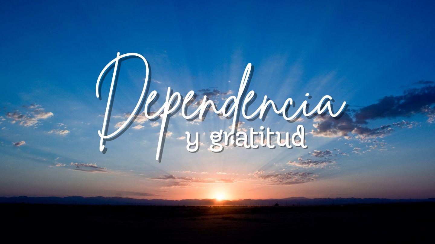 Dependencia y Gratitud SAN MARCOS 7:5-8 Biblia Reina Valera 1960