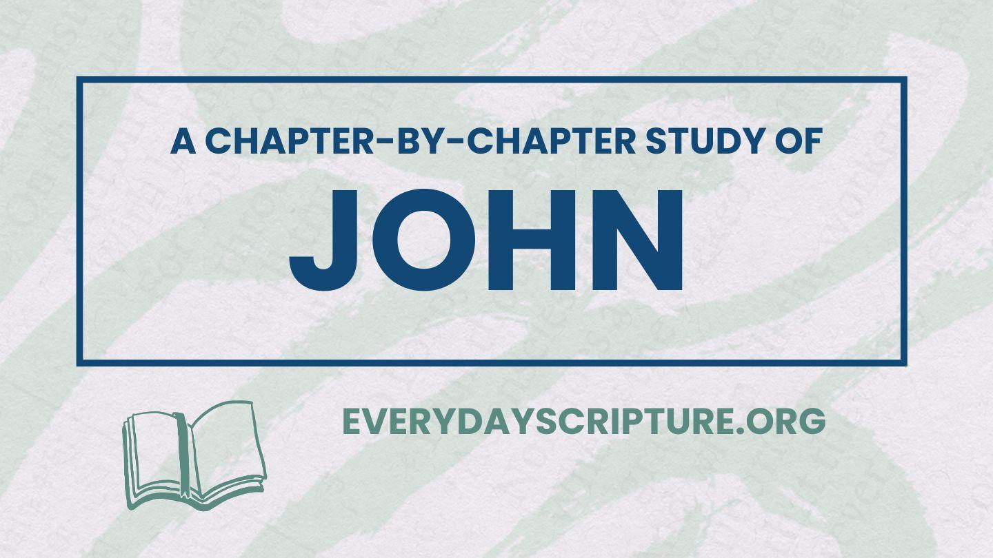 John | Reading Plan + Study Questions