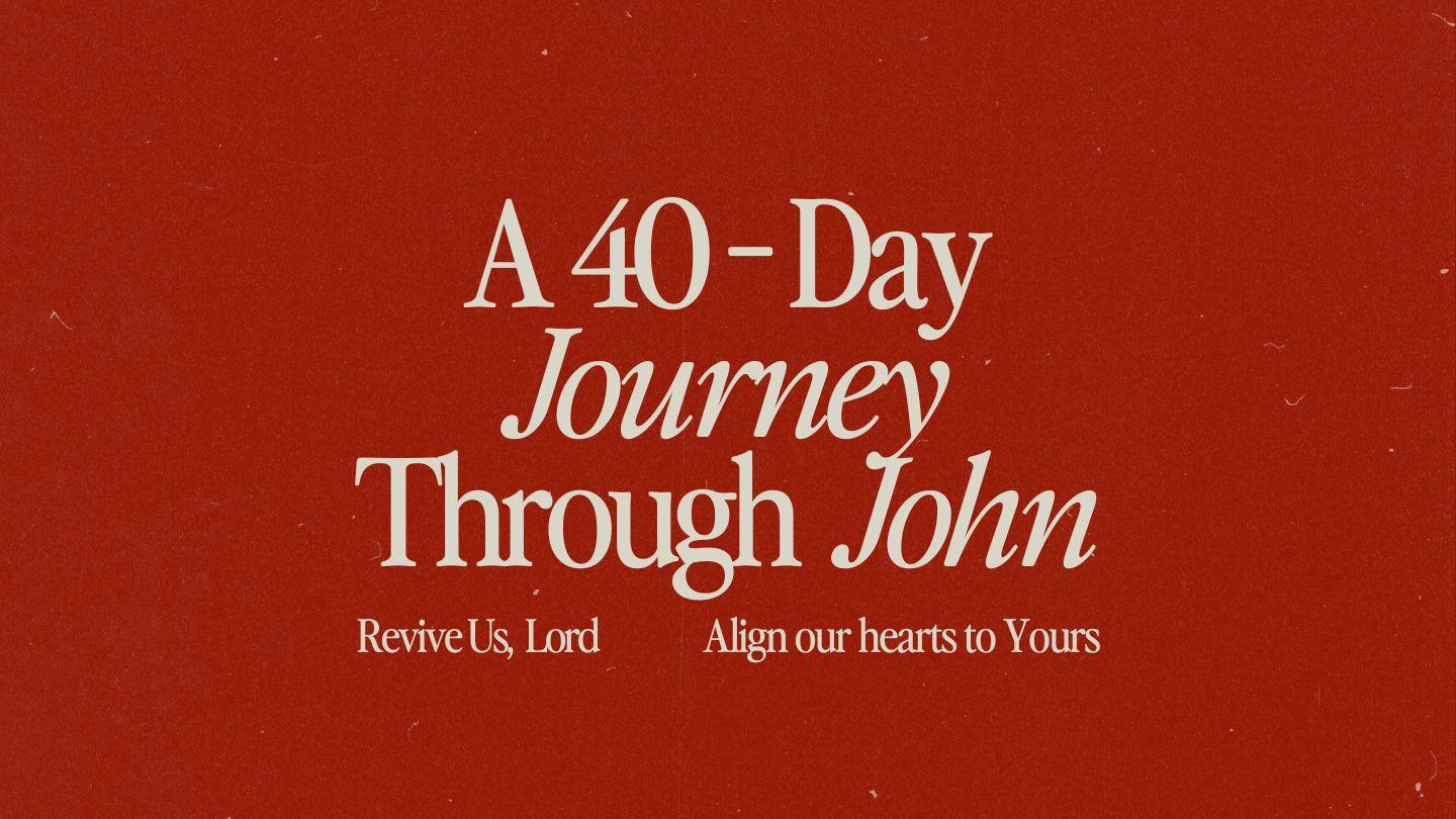 Revive Us, Lord: A 40-Day Journey Through the Gospel of John