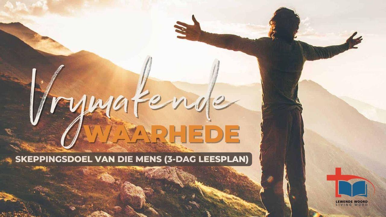 Skeppingsdoel van die Mens