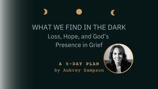 What We Find in the Dark: Loss, Hope, and God's Presence in Grief Acts 16:9-34 New King James Version