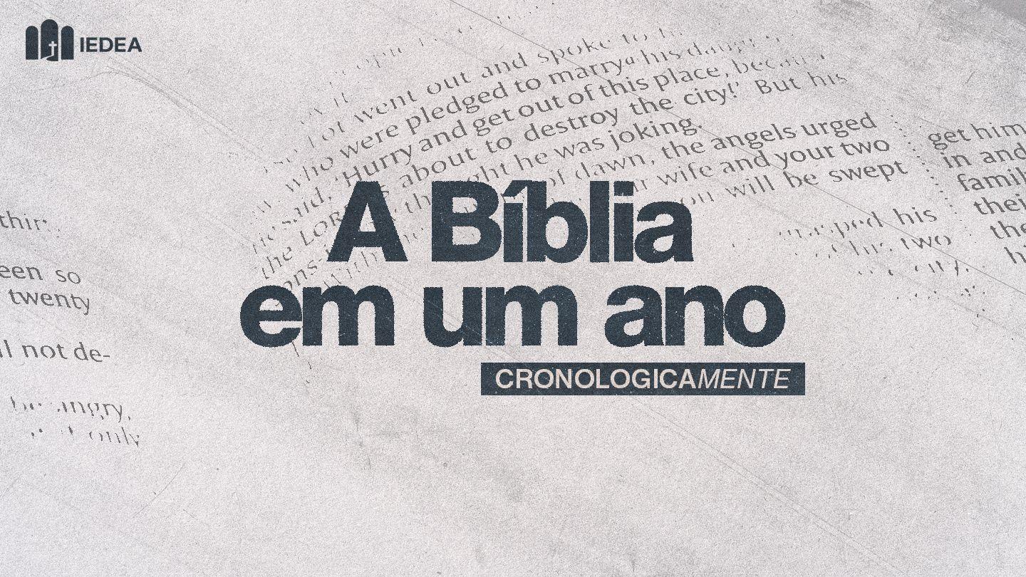 A Bíblia Em Um Ano Cronologicamente