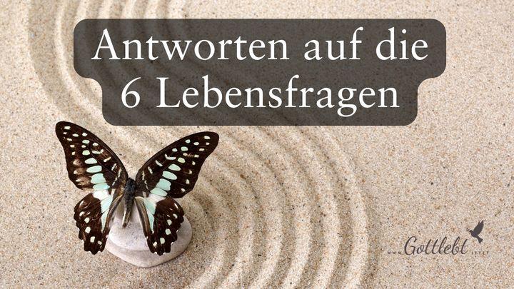 Antworten auf die 6 Lebensfragen