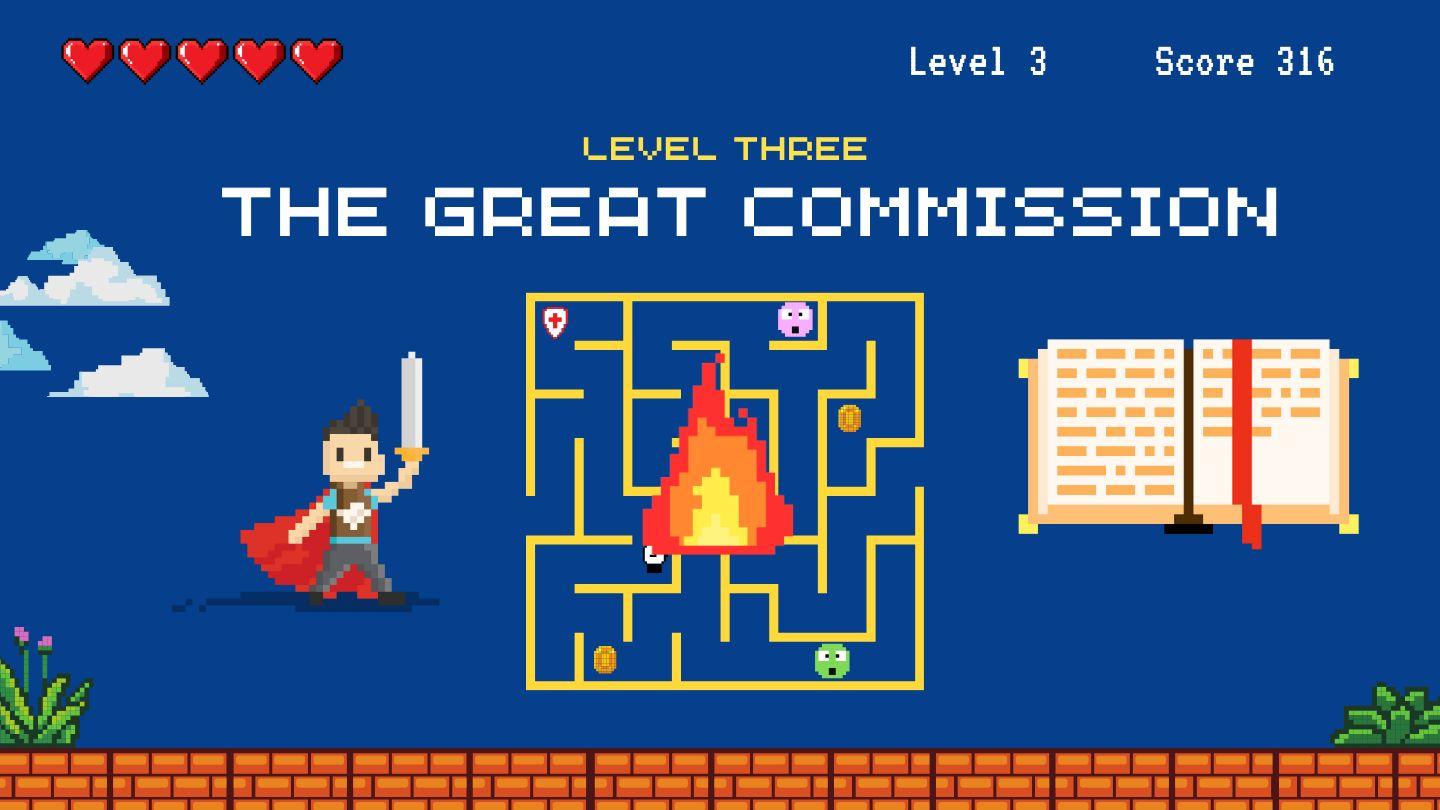 3-Day Bible Quest: Level 3: The Great Commission Mt 28:18 MKPAMAṄ AMVOE Nouveau Testament en langue Ewondo 2012