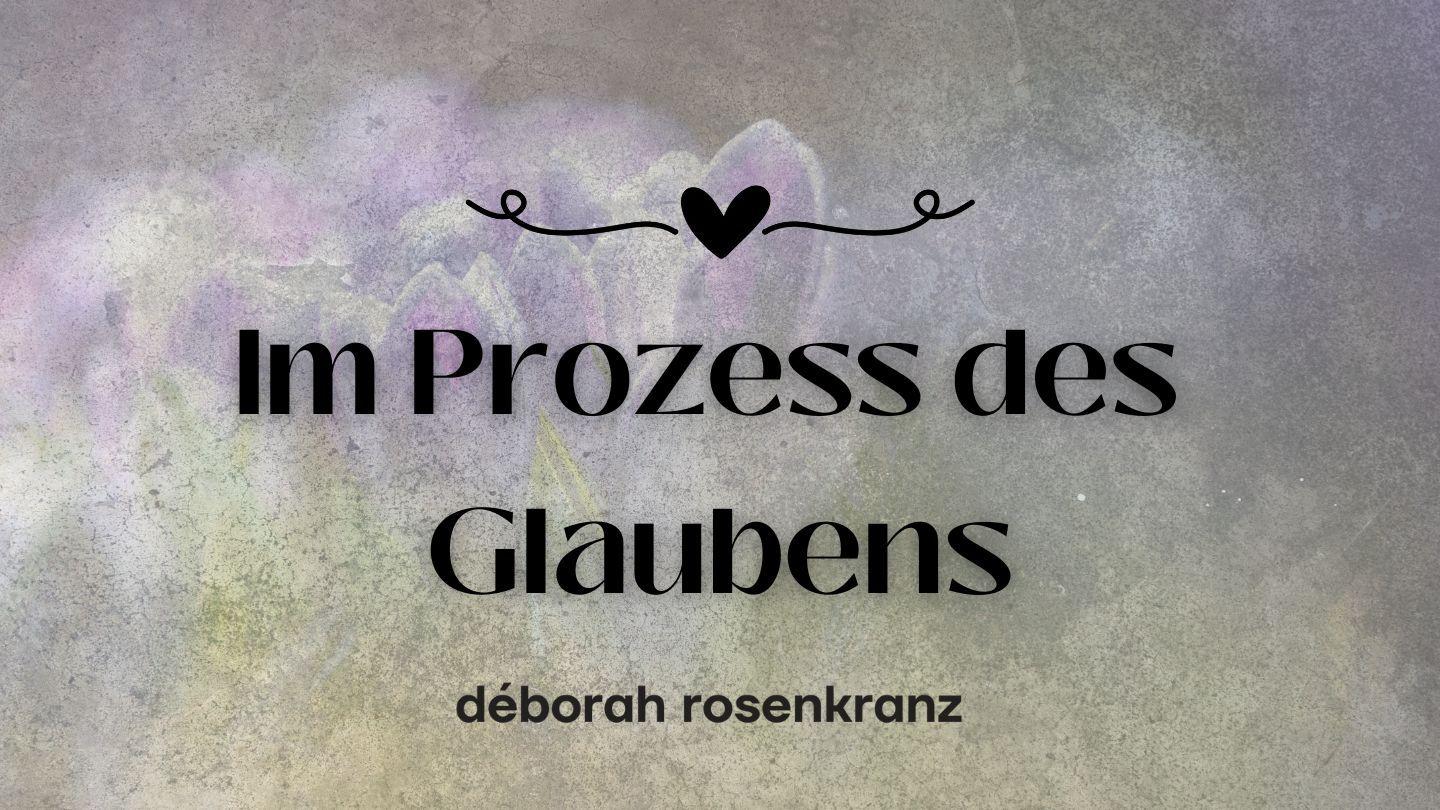 Im Prozess des Glaubens Apostelgeschichte 3:11-26 Hoffnung für alle