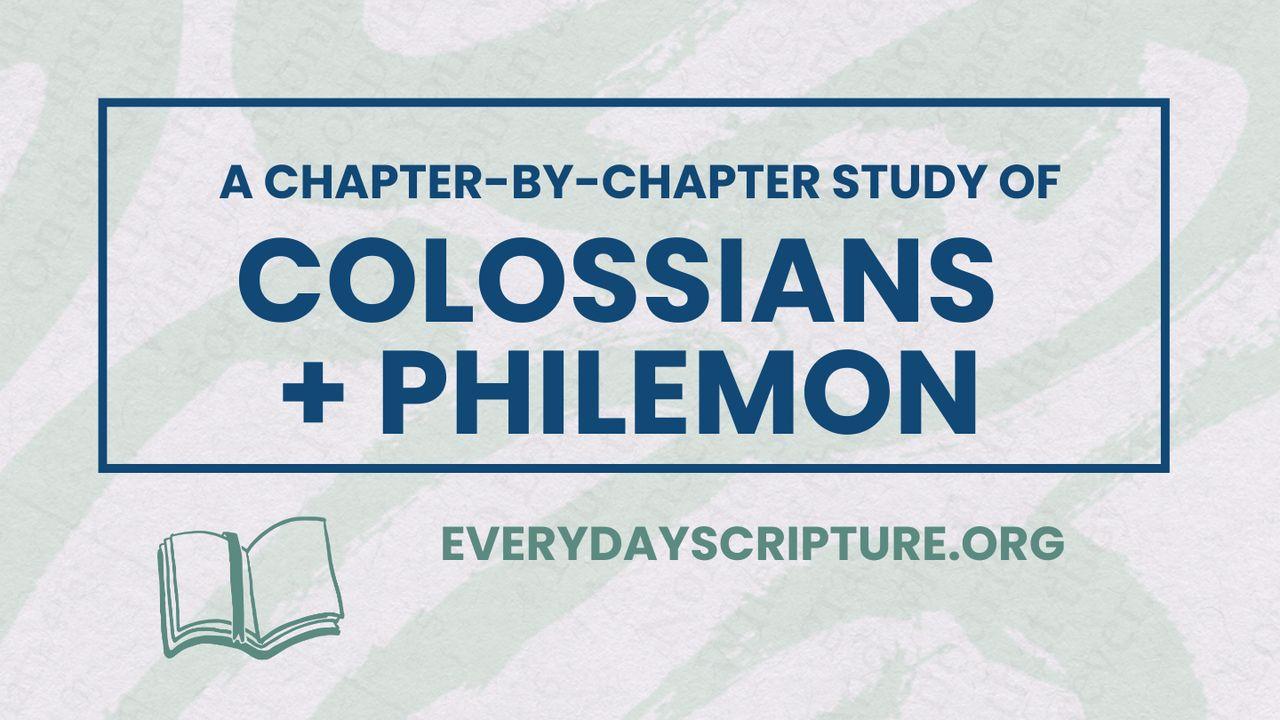 Colossians + Philemon | Reading Plan + Study Questions