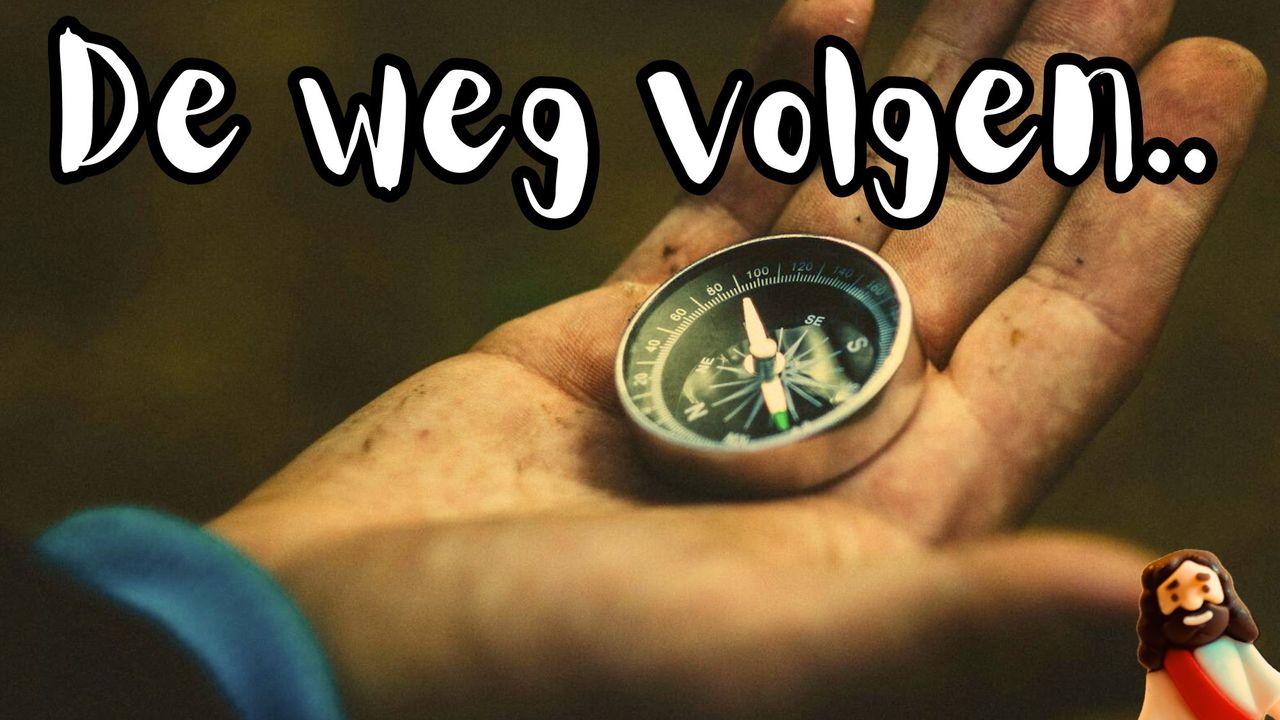 De weg volgen...