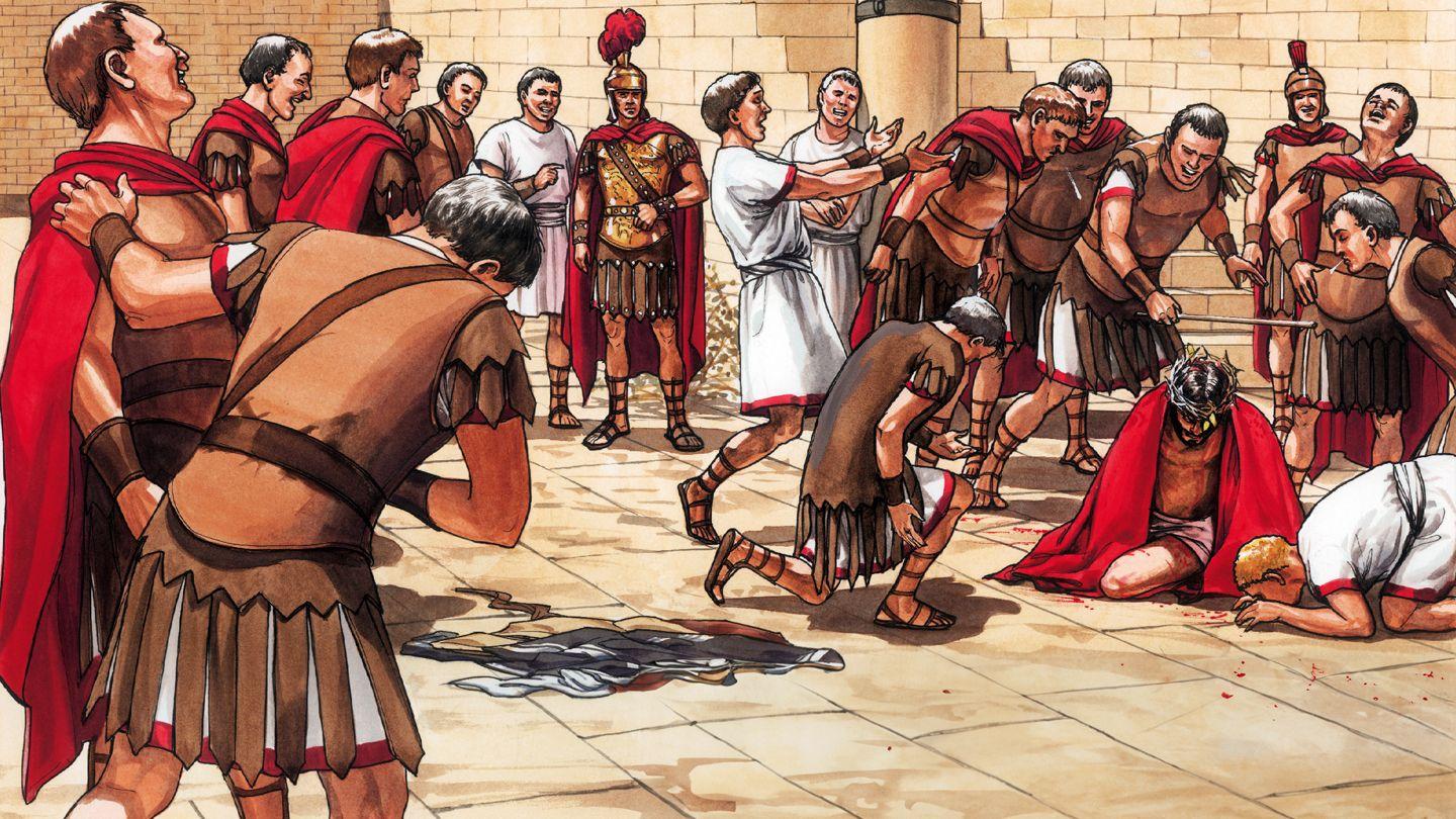 Lent/Easter: Jesus Boldly Faces Death Luke 23:27-38 King James Version