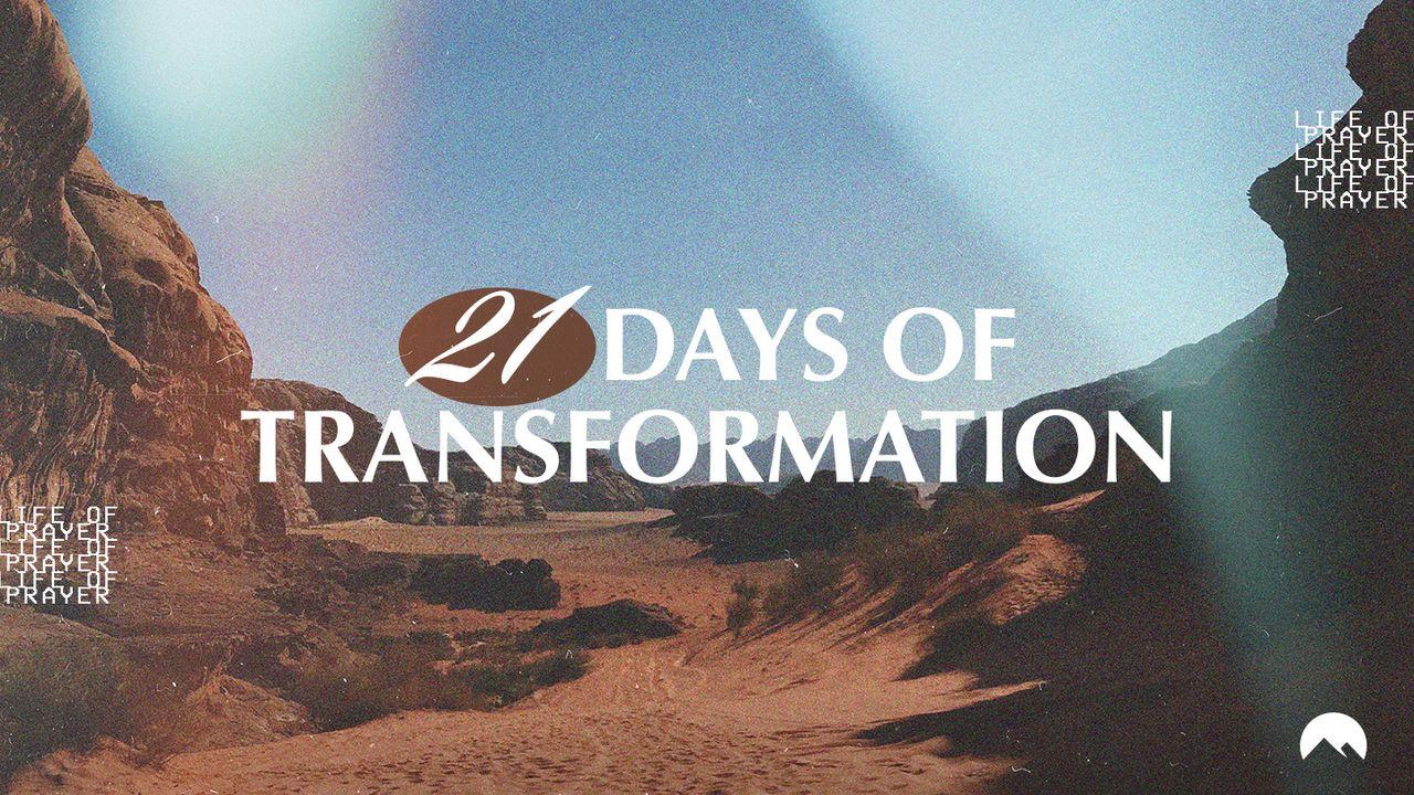 21 Days of Transformation