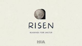Risen: Readings for Easter John 20:1, 2, 3, 4, 5, 6, 7, 8, 9, 10 New International Version