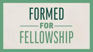 Formed for Fellowship Romans 5:15-19 The Message