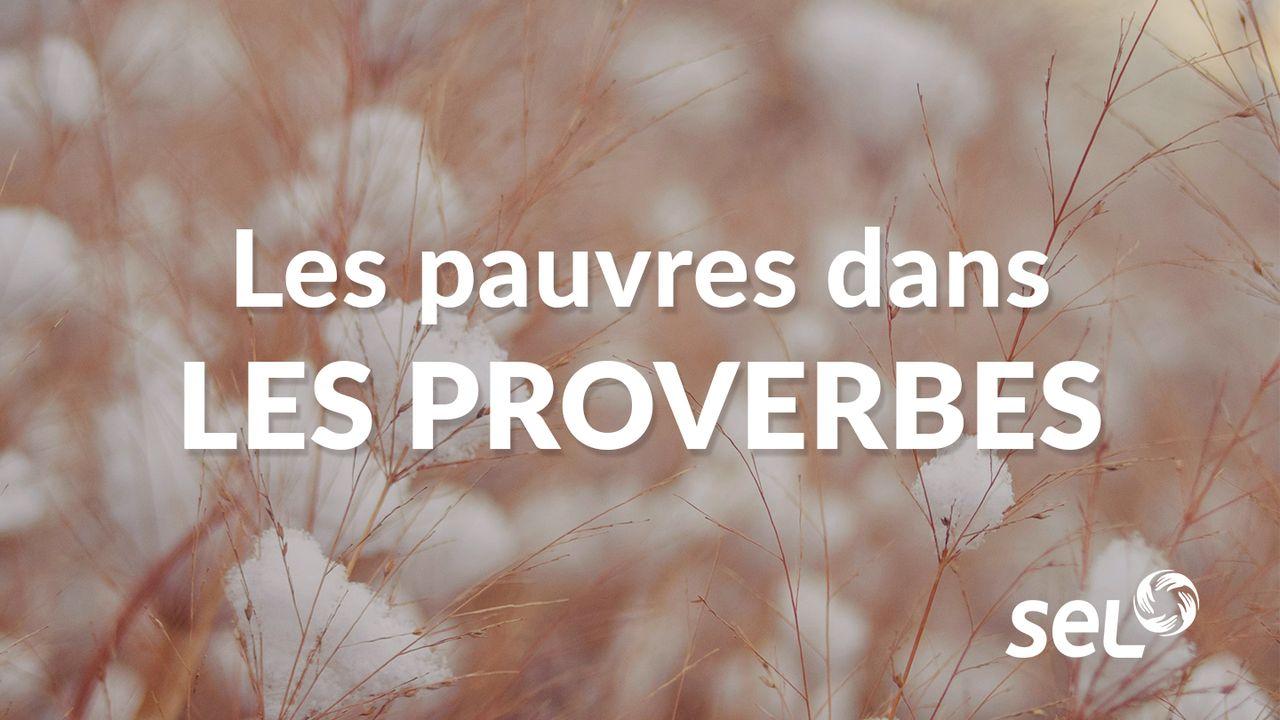 Les pauvres dans les Proverbes