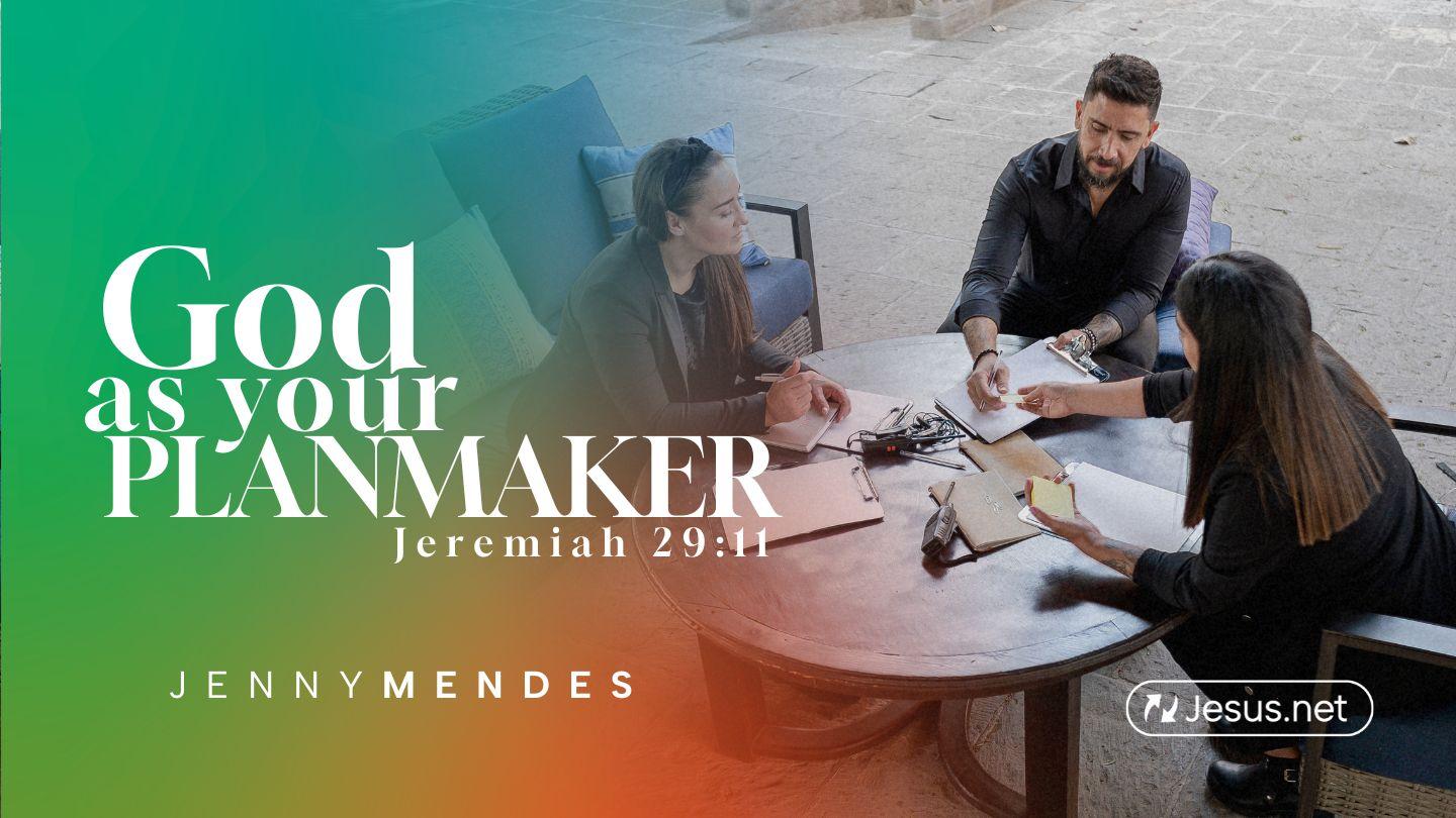 God as Your Planmaker - Jeremiah 29:11 Lamentations 3:27 New International Version (Anglicised)